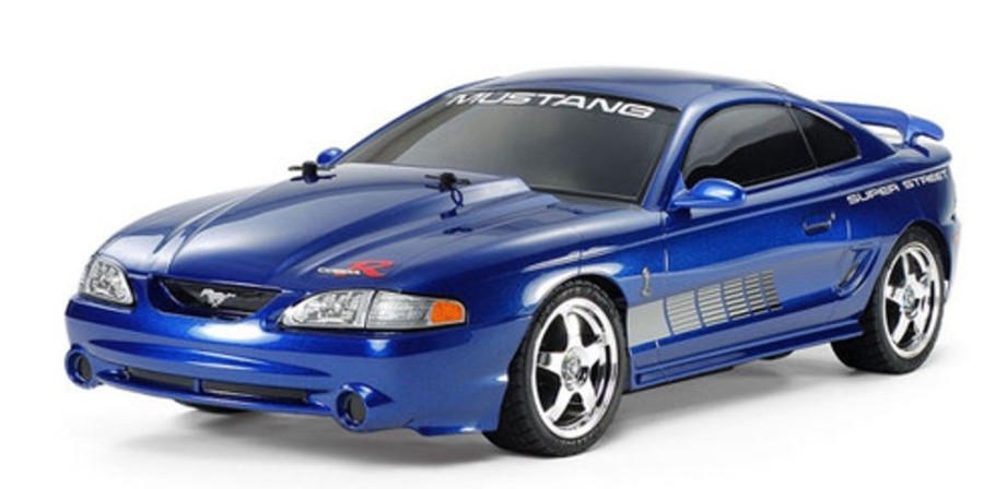 On Road | Cars/Tanks Tamiya Tamiya - 1/10 Ford Mustang Svt Cobra R (Tt-01E Chassis) [47430] W/ Intermediate Ready To Run Combo