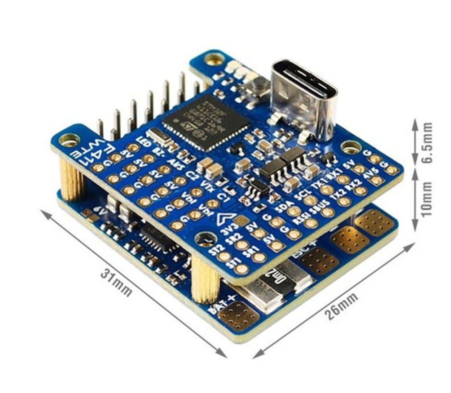 Electronics Matek Matek - Flight Controller F411-Wte