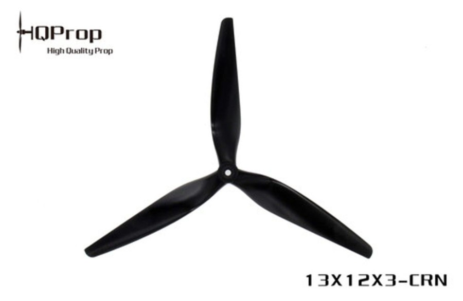 Propellers | Parts HQProp Hq Macroquad Prop 13X12X3 Black-Carbon Reinforced Nylon