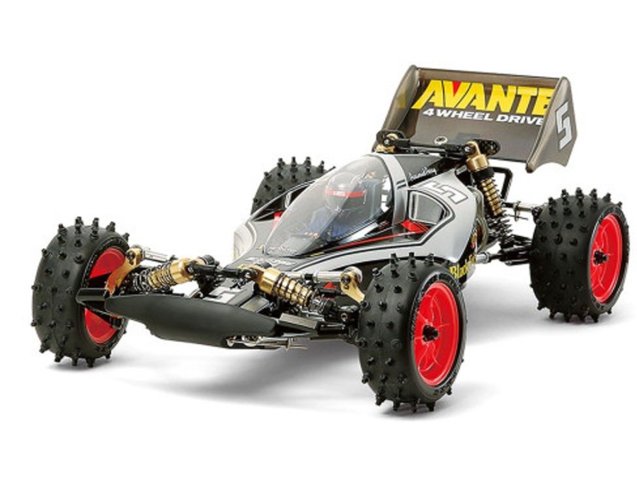 Off-Road | Cars/Tanks Tamiya Tamiya - 1/10 Avante (2011) Black Special Edition [47390] Rc Kit W/ Advance Ready To Run Combo