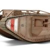 Military | Model & Die-Cast Tamiya Tamiya - 1/35 British Tank Mark Iv Male (With Single Motor) Motorized Tank W/Wwi British Infantry Set [30057]