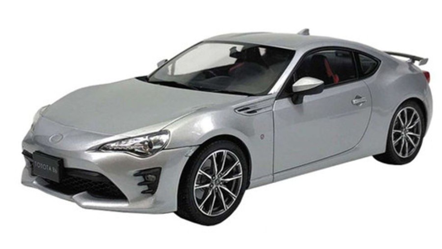 Cars | Model & Die-Cast Aoshima Aoshima Toyota Zn6 Toyota 86 2016 Ice Silver Metallic Pre-Painted 1/24 Scale Kit