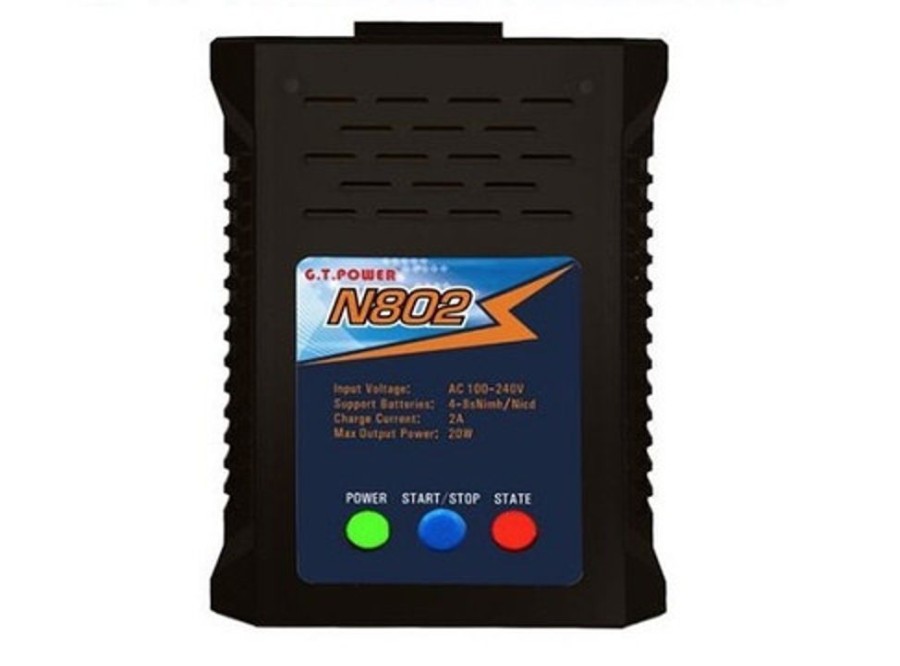 Entry Level Lipo Charger | Batt/Charger GT power Gt Power N802 Ac Nimh/Nicd 20 Watt Charger