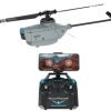 Drones/Helis C127 Rc Era C127 2.4Ghz 4Ch Wifi Sentry Helicopter Wide Angle 720P Camera Single Paddle Spy Drone