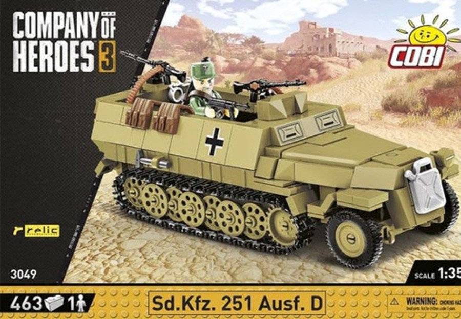 Model & Die-Cast Cobi Cobi-3049 | Coh 3 /3049/ Sd.Kfz 251 Ausf.D 463 Pcs