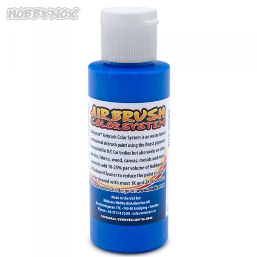 Hobbynox Paint | Accessories Hobbynox Hobbynox - Airbrush Color Neon Blue 60Ml