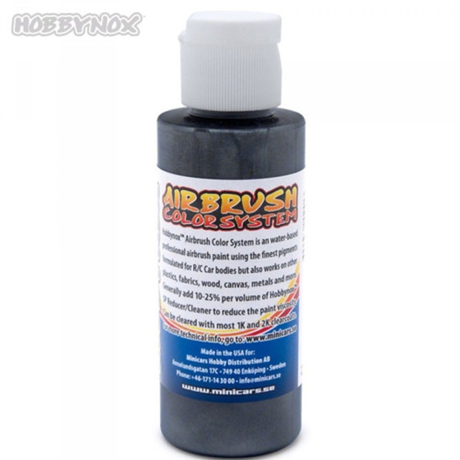 Hobbynox Paint | Accessories Hobbynox Hobbynox - Airbrush Color Pearl Charcoal Grey 60Ml