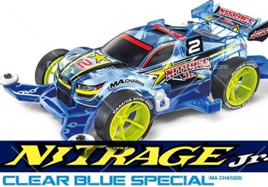 Cars/Tanks Tamiya Tamiya #95398 - Nitrage Jr. Clear Blue Special (Ma Chassis) [95398]