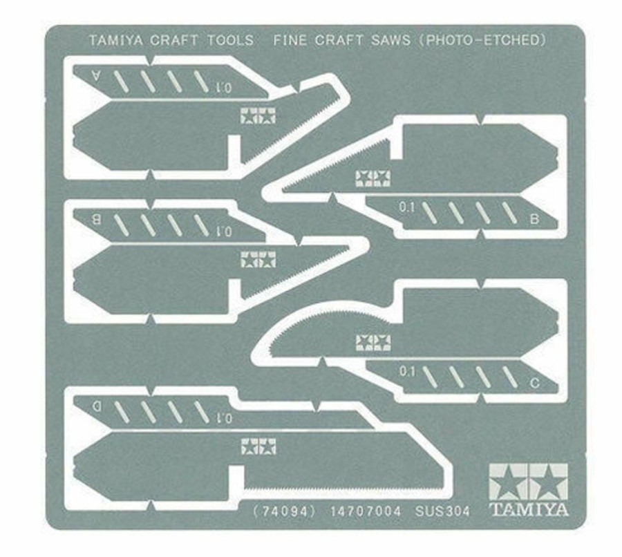 Craft Tools | Accessories Tamiya Tamiya - Photo-Etched Craft Saw [74094]