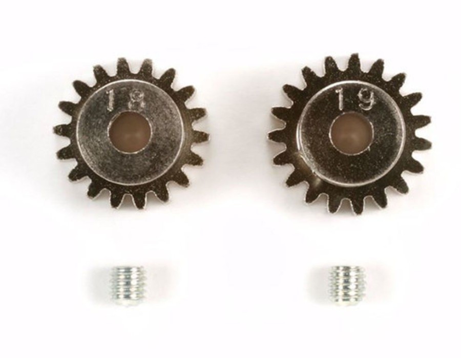 Pinion Gears | Parts Tamiya Tamiya 18T, 19T Av Pinion Gear Set [50355]