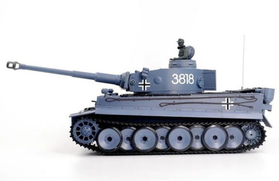 1:6 Scale | Cars/Tanks Heng Long Heng Long 3818-1 1/16 German Tiger I Rc Battle Tank With Metal Gear Box (Tk 7.0)