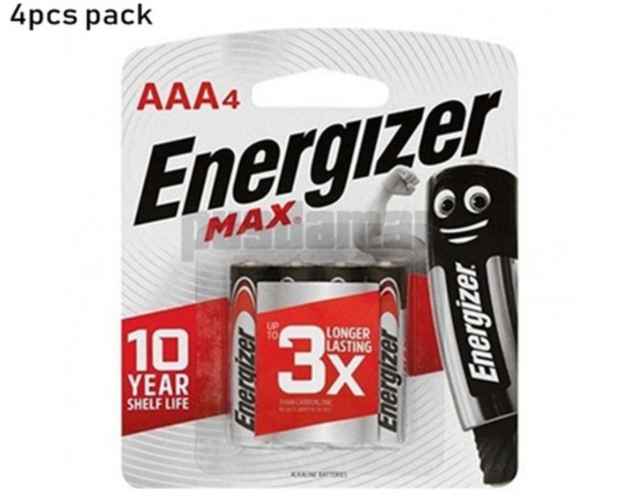 Alkerline Aa/Aaa Battery | Batt/Charger Energizer Engergizer Max Aaa Alkerline Battery ( 4 Pcs)