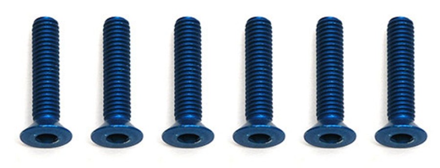 Car Parts By Brand | Parts Team Associated (D) Team Associated Factory Team Aluminum 3X14Mm Flat Head Screw (6)