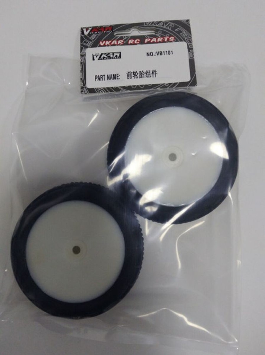 Rim & Tyre | Parts Vkar Vkar Racing 1/10 V.4B Buggy Front Wheel Set Vb1101