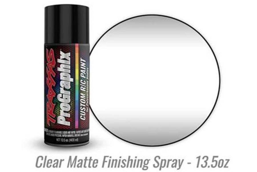 Traxxas Paint | Accessories Traxxas Traxxas 5047X - Body Paint, Prographix , Matte Finishing Spray (13.5Oz)