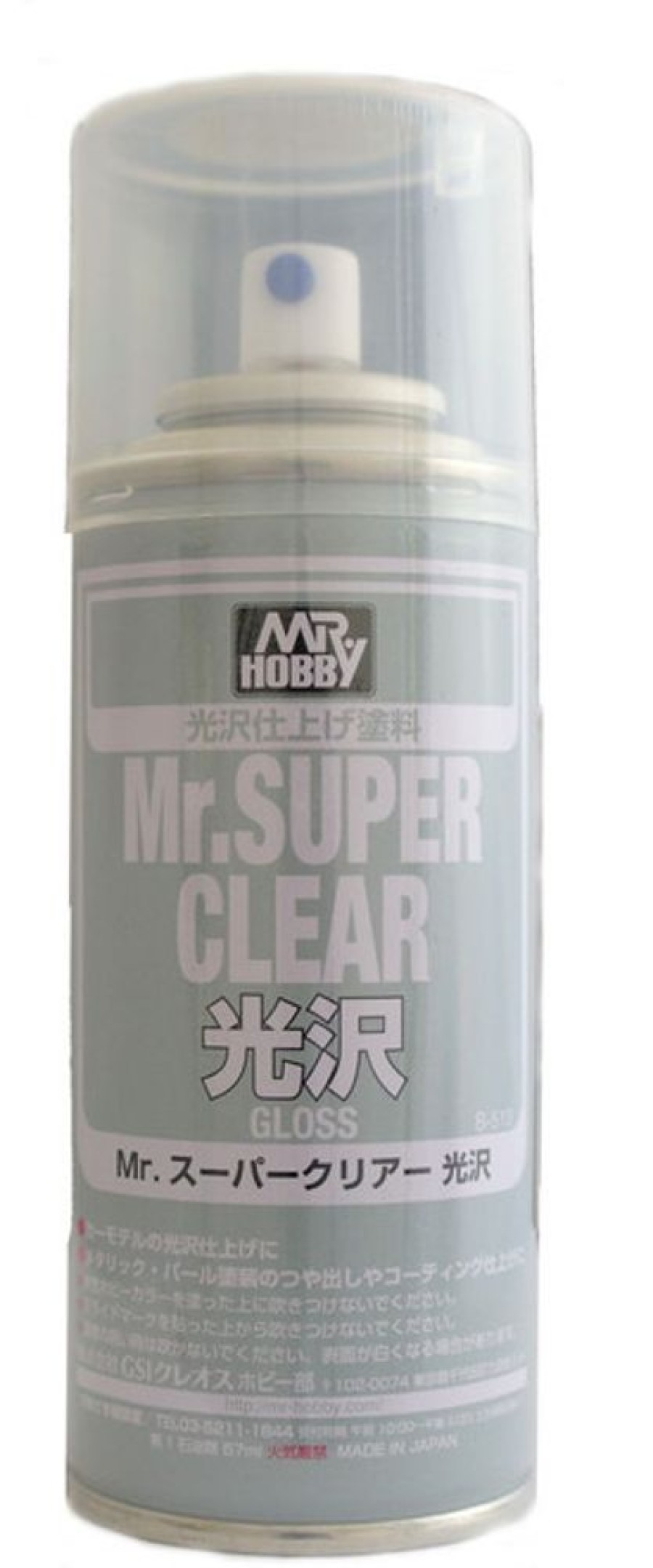 Mr. Hobby Paint | Accessories Mr Hobby Gunze - B513 Mr Super Clear Gloss Spray