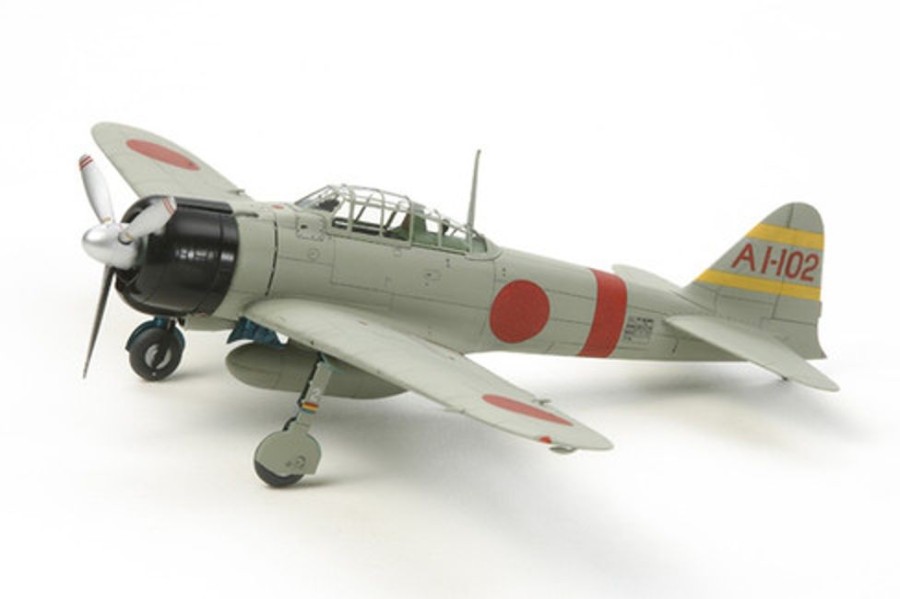 Aircraft | Model & Die-Cast Tamiya Tamiya - 1/72 Mitsubishi A6M2B (Zeke) - Zero Fighter Plastic Model Kit [60780]