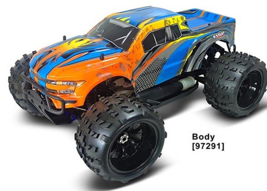 Rc Car Shell & Accessories | Parts HSP Hsp Body Shell For 94972 1/8 Monster Truck