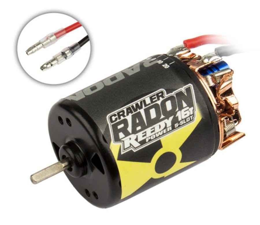 Surface | Electronics Reedy Reedy Radon 2 Crawler 5-Slot Brushed Motor (16T) 1850Kv