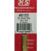 Brass | Accessories K&S K&S Brass Square Tube 1/4" X 12" #8155