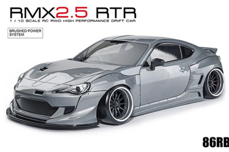 Mst Drift Cars | Cars/Tanks MST Rmx 2.5 Rtr 86Rb Drift Car (Metal Grey) (Brushed)