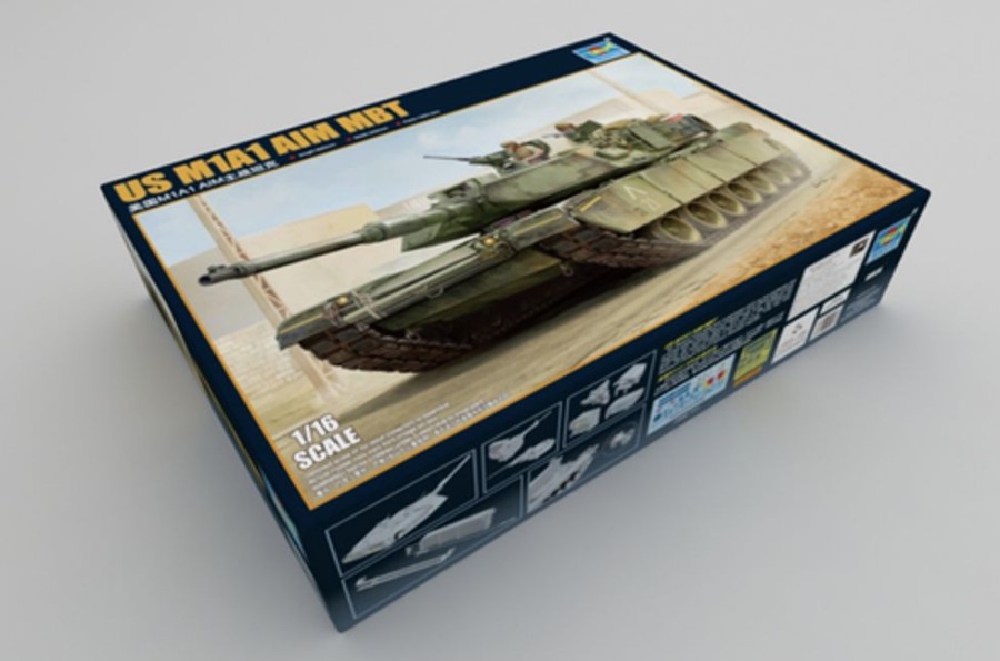 Military | Model & Die-Cast Trumpeter Trumpeter 1/16 Us M1A1 Aim Mbt