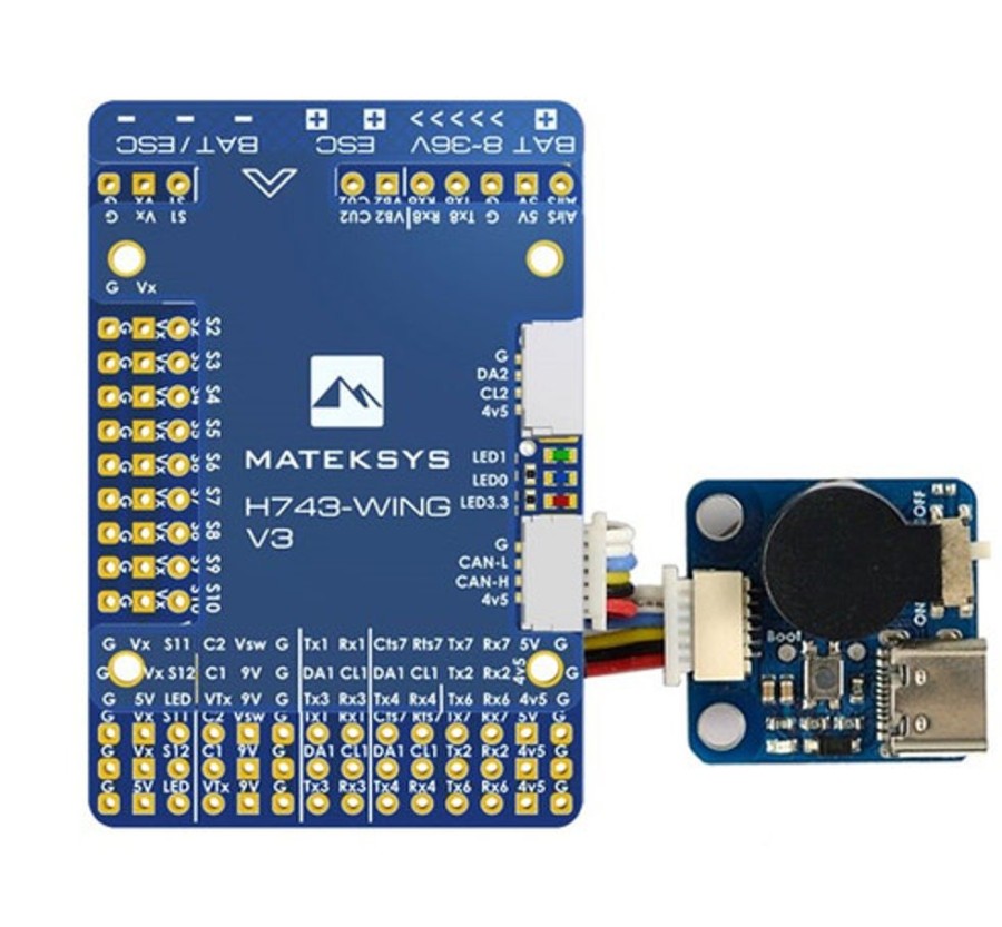 Electronics Matek Matek - Flight Controller H743-Wing V3