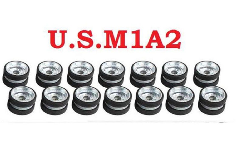 Parts Heng Long 1:16 Henglong 3918-1 Us M1A2 Abrams Tank Model Accessories Hard Steel Road Wheel