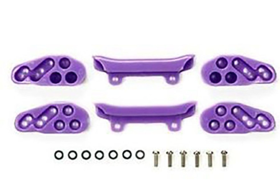 Parts Tamiya Tamiya - Low Friction Front Under Guard (Purple) [95215]