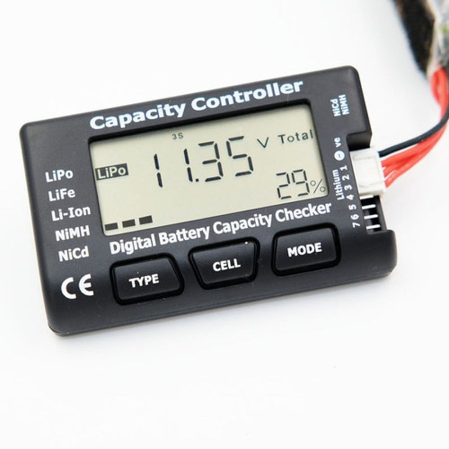 Entry Level Lipo Charger | Batt/Charger Fuse Cellmeter 7 Battery Tester