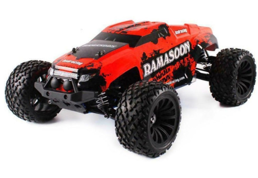 Off-Road | Cars/Tanks BSD Bsd Bs916T Ramasoon 1/10 4Wd Brushed Rtr Monster Truck Orange Colour W/ C6D Charger