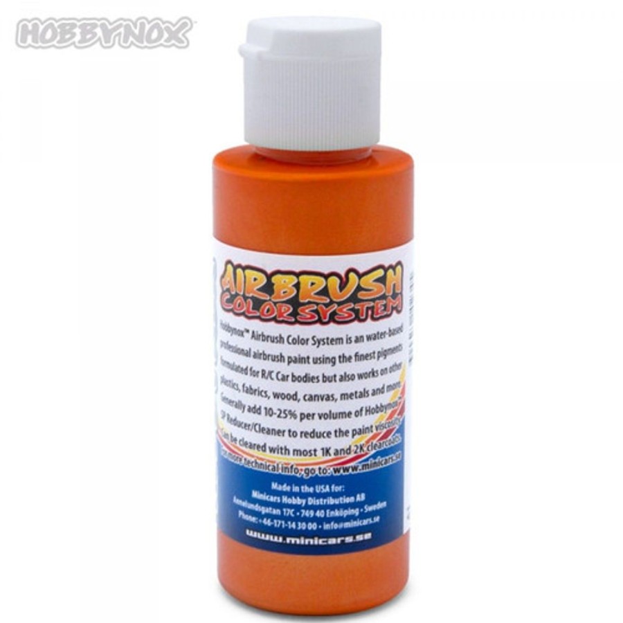 Hobbynox Paint | Accessories Hobbynox Hobbynox - Airbrush Color Pearl Orange 60Ml