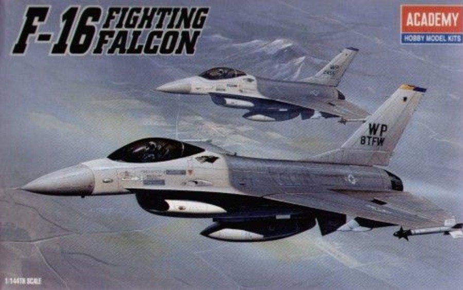 Aircraft | Model & Die-Cast Academy Academy 1/144 F-16 Fighting Falcon Plastic Model Kit [12610]