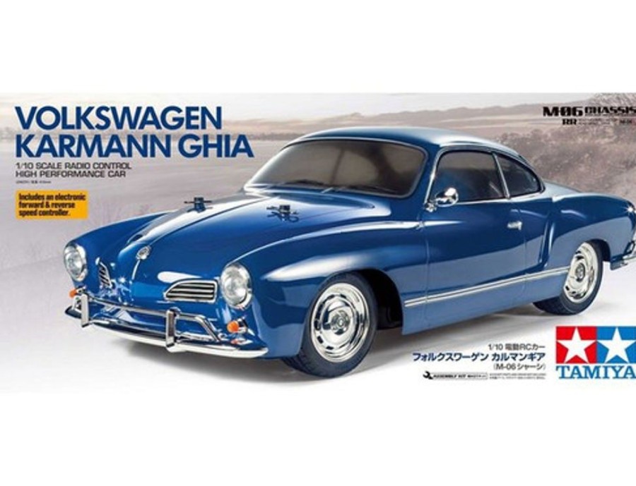 On Road | Cars/Tanks Tamiya Tamiya 1/10 - Vw Karmann Ghia M-06L Chassis [58677] W/ Advance Ready To Run Combo