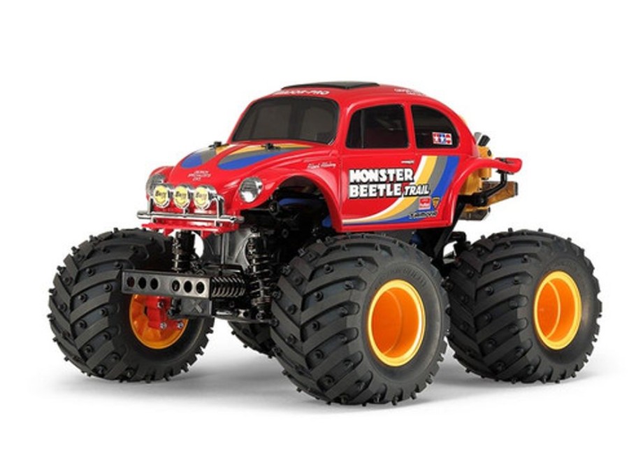 Off-Road | Cars/Tanks Tamiya Tamiya - 1/14 Monster Beetle Trail 4Wd Off Road Car (Gf-01Tr) [58672] W/ Advance Ready To Run Combo