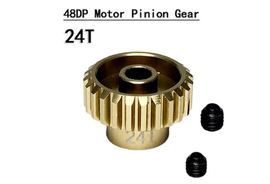 Pinion Gears | Parts Hobby Station Hobby Station Light Weight Motor Pinion Gear(24T) 48P