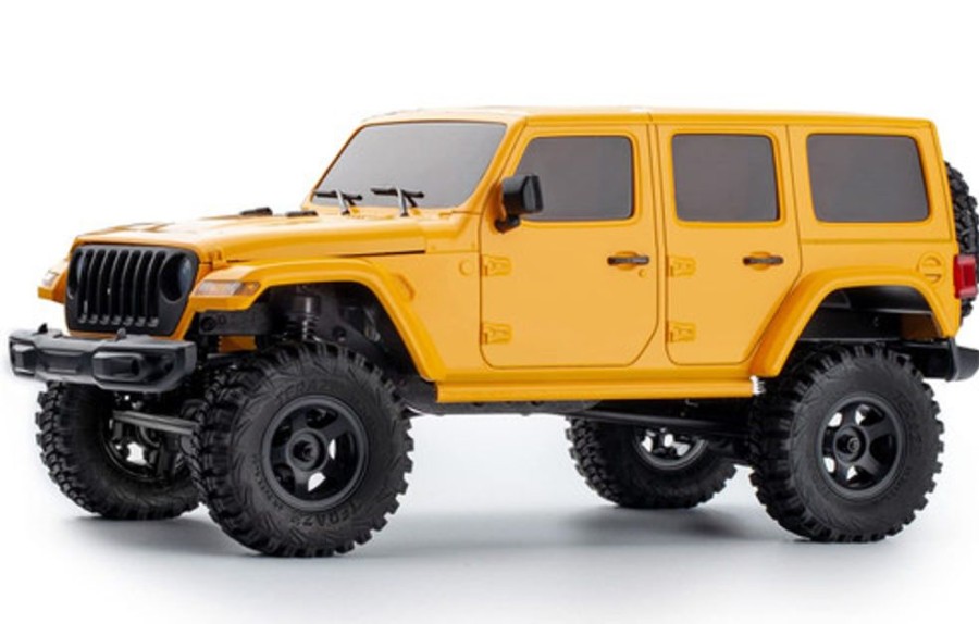 Cars/Tanks Eazy RC Eazyrc 1/18 (Rtr) Arizona Scale 4X4 Rock Crawler Car (Yellow)