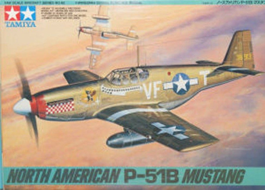 Aircraft | Model & Die-Cast Tamiya Tamiya - 1/48 P-51B Mustang North American Plastic Model Kit [61042]