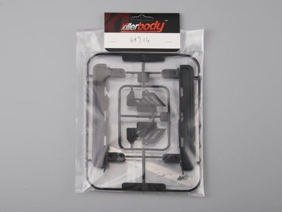 Crawler Accessories | Parts KillerBody Killerbody R & L Pedal W/Antiskid Plate Stainless Steel & Pp Traxxas Trx-4 Chassis