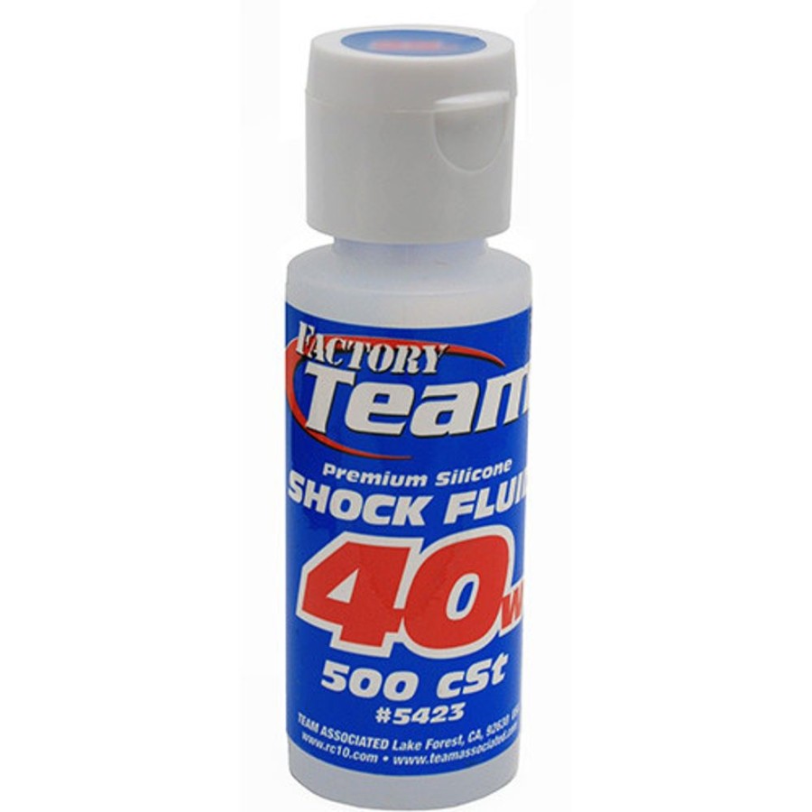 Lubricants And Cleaning Chemicals | Accessories Team Associated Team Associated Silicone Shock Oil (2Oz) (40Wt)