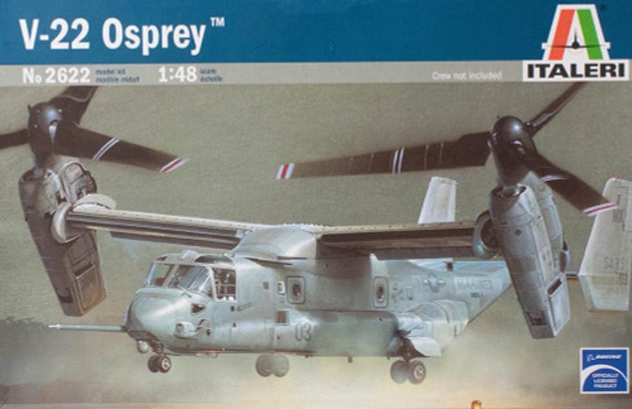 Aircraft | Model & Die-Cast Italeri Italeri - 1/48 V-22 Osprey Plastic Model Kit [1-2622]