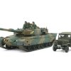 Military | Model & Die-Cast Tamiya Tamiya - 1/35 Jgsdf Type 90 Tank & Type 73 Light Truck Plastic Model Kit Set [25186]