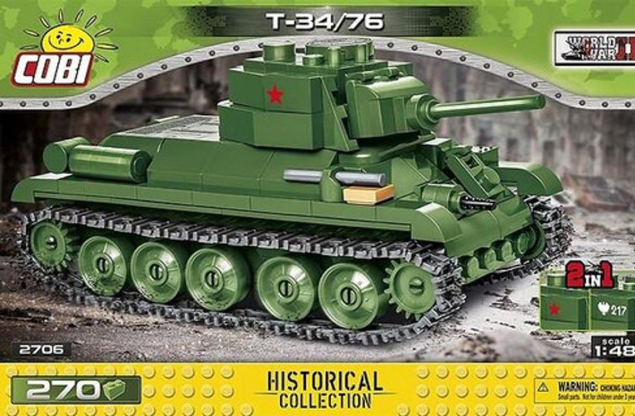 Model & Die-Cast Cobi T-34/76 270 Pcs