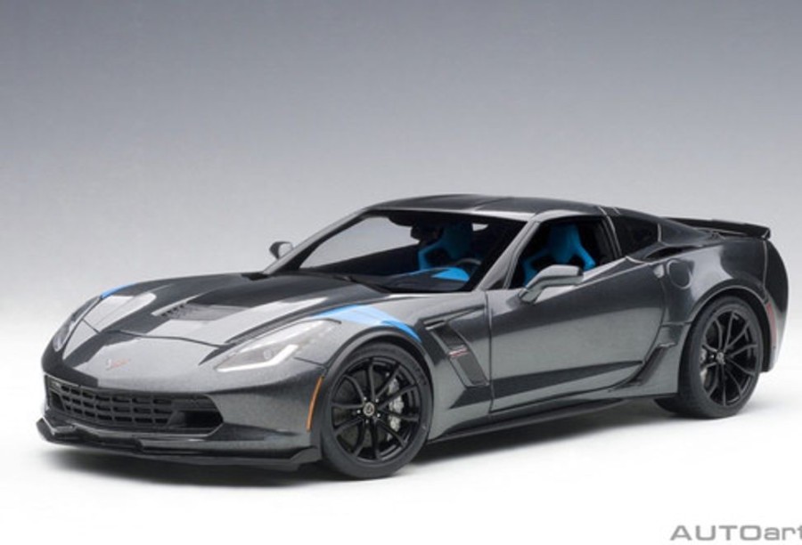 Model & Die-Cast AUTOart Auto Art 1/18 71272 Chevrolet Corvette C7 Grand Sport (Watkins Glen Grey Metallic)