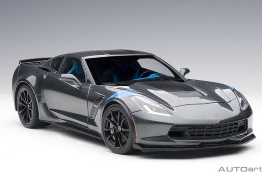 Model & Die-Cast AUTOart Auto Art 1/18 71272 Chevrolet Corvette C7 Grand Sport (Watkins Glen Grey Metallic)