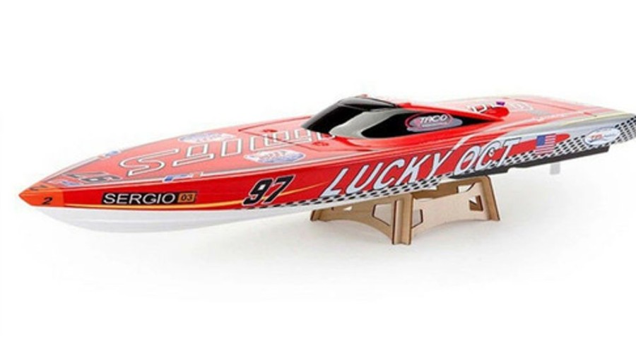 Boats TFL Tfl 1126 880Mm Lucky Oct 2.4G 120A Esc Brushless Rc Boat W/ Water Cooling System