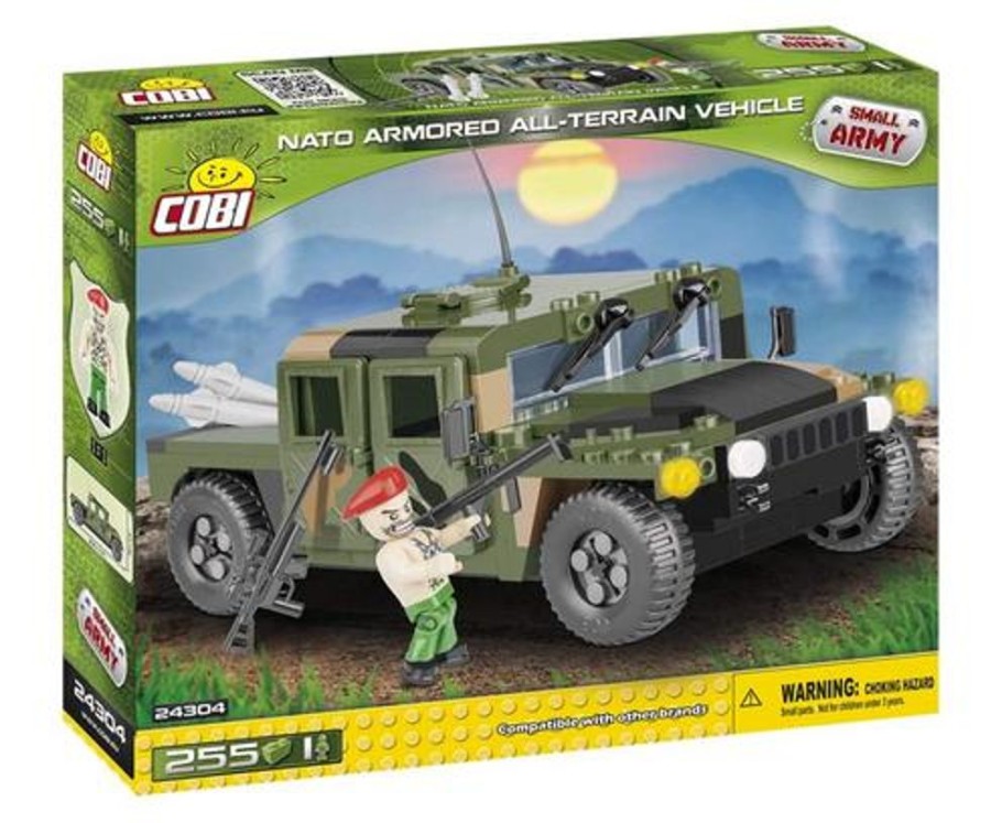 Model & Die-Cast Cobi Cobi - Small Army 24304 Nato Aatv Camo Green 255Pcs