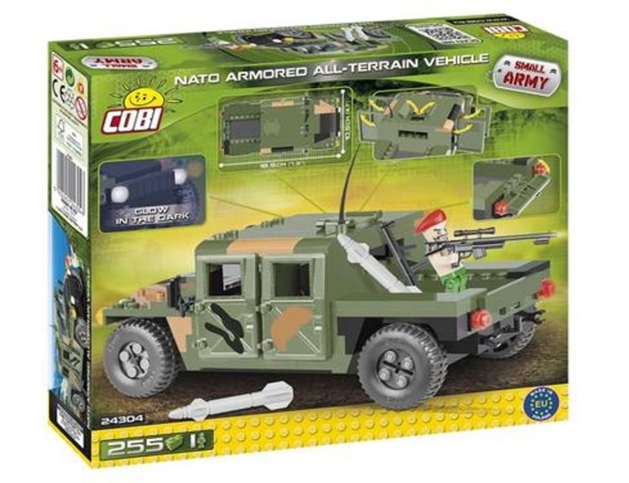 Model & Die-Cast Cobi Cobi - Small Army 24304 Nato Aatv Camo Green 255Pcs