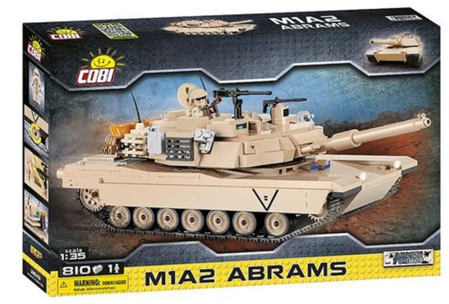 Model & Die-Cast Cobi Cobi - Armed Forces - M1A2 Abrams 802Pcs