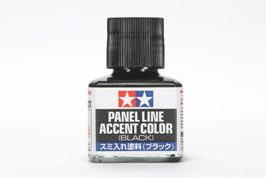 Thinner, Cleaner & Other | Accessories Tamiya Tamiya Panel Line Accent Color - Black [87131]